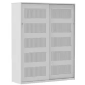 Akoestische schuifdeurkast 198x160x50cm