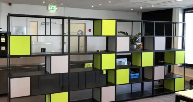 Vakkenkast Modu 8 vaks - 165x80cm