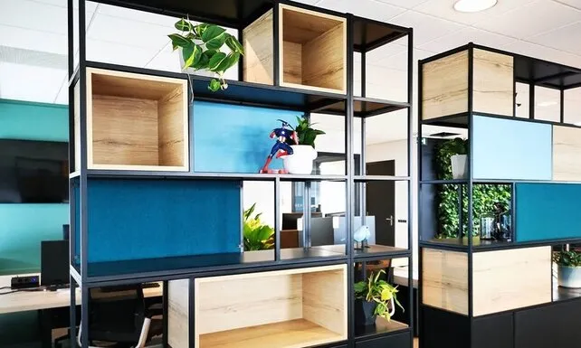 Vakkenkast Modu 12 vaks - 244x119cm Vakkenkast Modu 12 vaks - 244x119cm