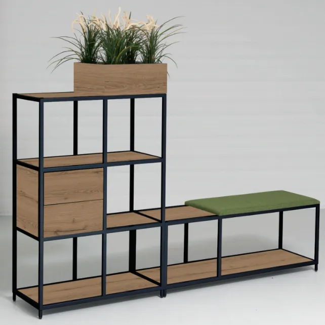 Vakkenkast Modu totaalopstelling 142x199cm