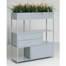 Vakkenkast Modu totaalopstelling 142x119cm