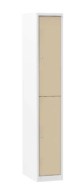 Garderobekast Color 2 vakken 1.2