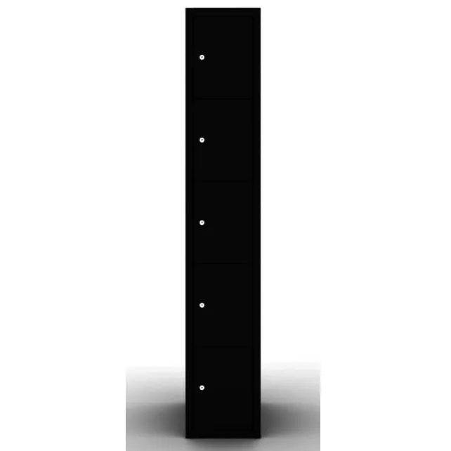 Lockerkast Darkline 5 vakken 1.5