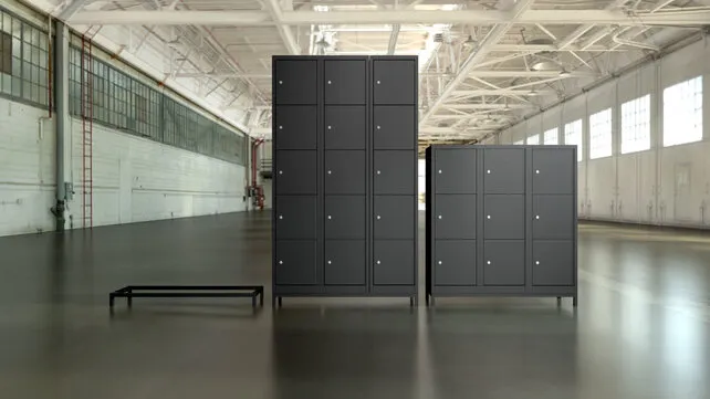 Lockerkast Darkline 10 vakken 2.10