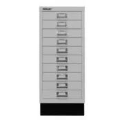 Bisley meerladekast 10 laden A4  met sokkel