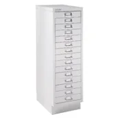 Bisley meerladekast 15 laden A4  met sokkel