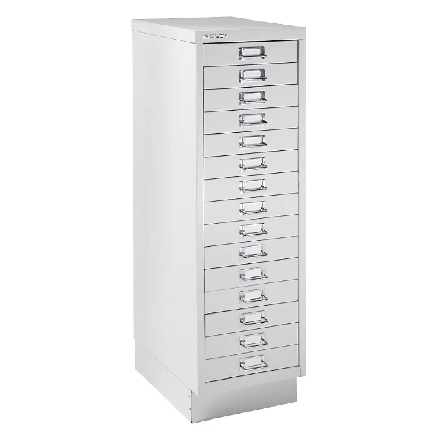 Bisley meerladekast 15 laden A4  met sokkel