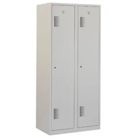 Garderobekast Premio 2 deuren 2.2 schoon/vuil