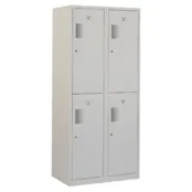 Garderobekast Premio 4 deuren 2.4 schoon/vuil