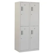 Garderobekast Premio 4 deuren 2.4 schoon/vuil