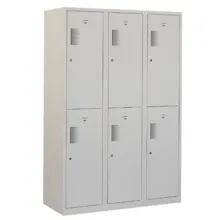 Garderobekast Premio 6 deuren 3.6 schoon/vuil