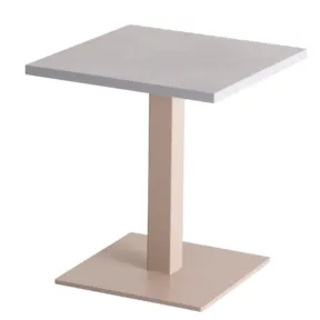 Pipe lounge tafel vierkant