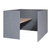 Akoestische werkplek concentratie unit