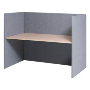 Akoestische werkplek  U-opstelling hoog