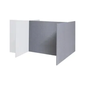 Akoestische scheidingswand  H-opstelling hoog koppelpaneel