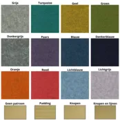 Akoestische scheidingswand  H-opstelling hoog koppelpaneel Akoestische scheidingswand  H-opstelling hoog koppelpaneel