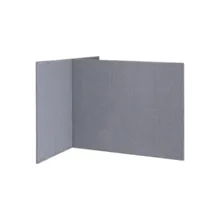 Akoestische scheidingswand  T-opstelling hoog