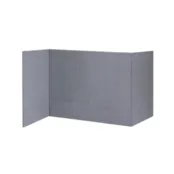 Akoestische scheidingswand  Z-opstelling hoog