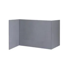 Akoestische scheidingswand  Z-opstelling hoog