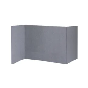 Akoestische scheidingswand  Z-opstelling hoog