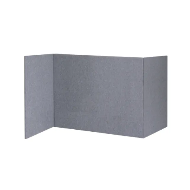 Akoestische scheidingswand  Z-opstelling hoog