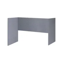 Akoestische scheidingswand  Z-opstelling laag