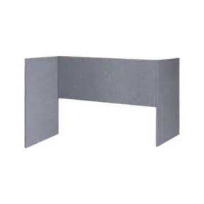 Akoestische scheidingswand  Z-opstelling laag