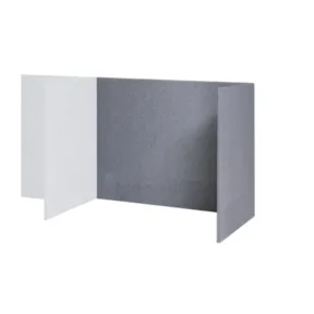 Akoestische scheidingswand  U-opstelling hoog koppelpaneel