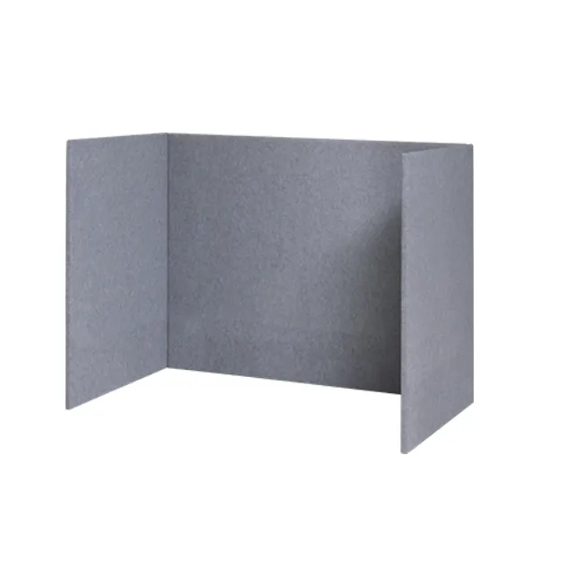 Akoestische scheidingswand  U-opstelling hoog Akoestische scheidingswand  U-opstelling hoog