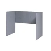 Akoestische scheidingswand  U-opstelling