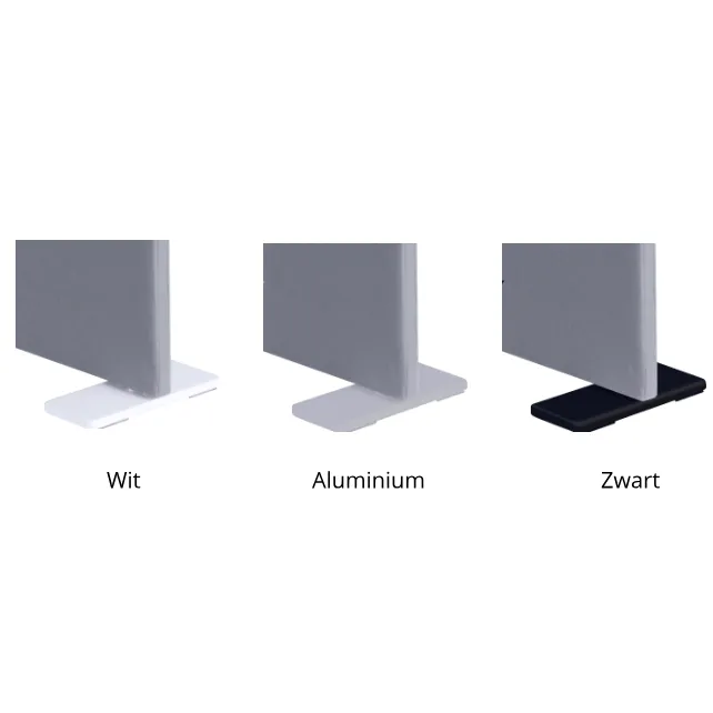 Akoestische scheidingswand staand