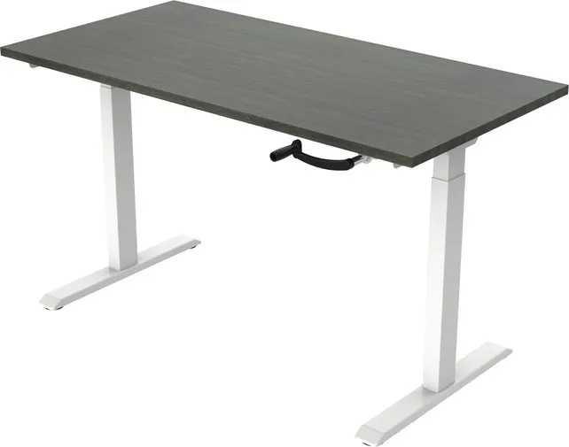 Slingerverstelbaar zit-sta bureau Leva