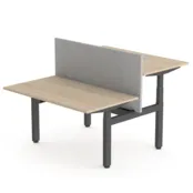 Elektrisch duo zit-sta bureau Solido