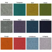 Elektrisch duo zit-sta bureau Ergo met zijwangen