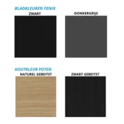 Vergadertafel Nova Wood Fenix