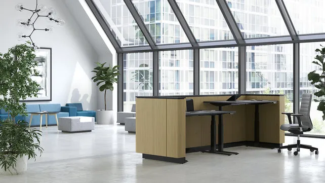 Receptiebalie Ice 2 werkplekken Receptiebalie Ice 2 werkplekken