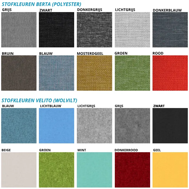 Akoestische scheidingswand Free standing