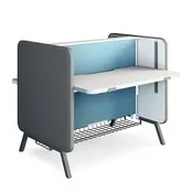 Mikomax Stand Up duo zit-sta bureau