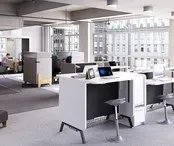 Mikomax Stand Up duo zit-sta bureau