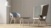 Twist&Sit lounge stoel hoge rug Twist&Sit lounge stoel hoge rug