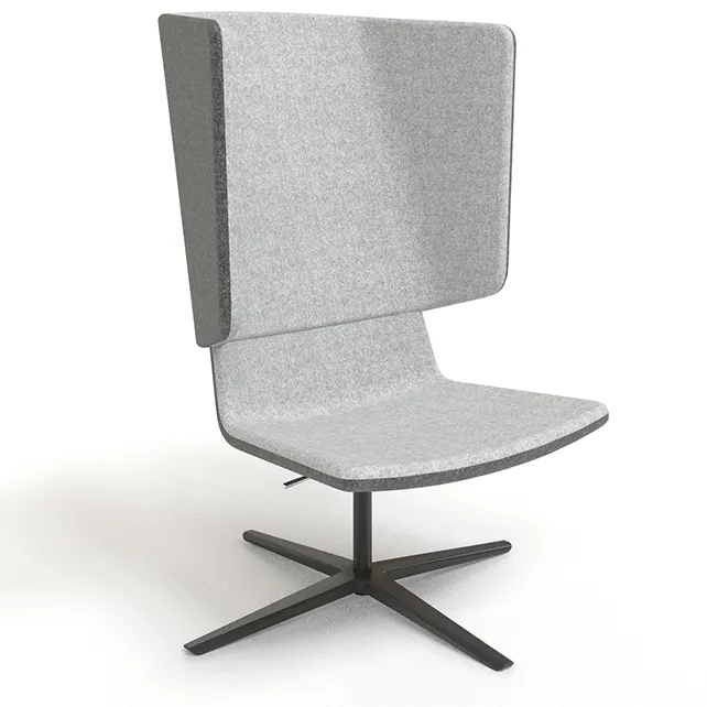 Twist&Sit lounge stoel hoge rug open