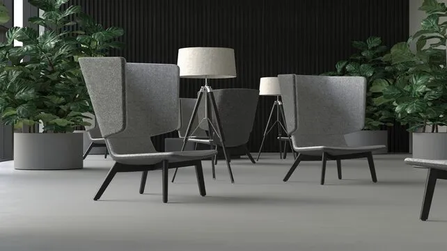 Twist&Sit lounge stoel hoge rug open