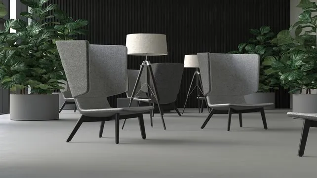 Twist&Sit lounge stoel hoge rug open wood