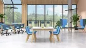Twist&Sit vergader stoel wood Twist&Sit vergader stoel wood