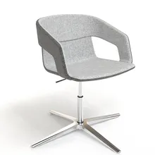 Twist&Sit vergader stoel kruisvoet