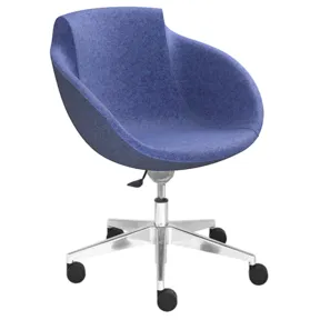 Tula vergaderstoel op wieltjes