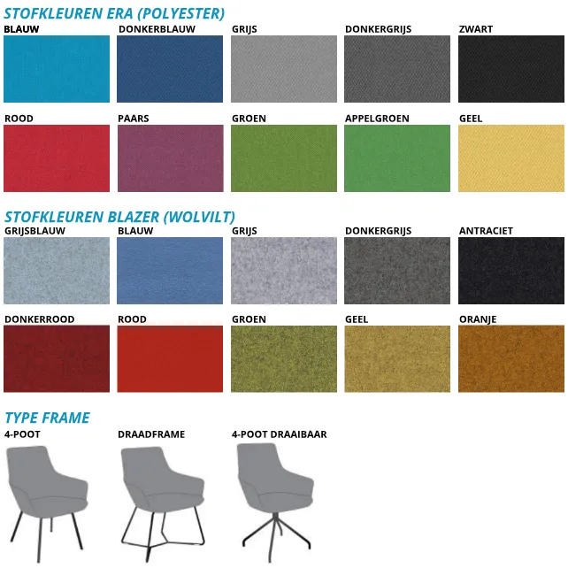 Vergaderstoel Hendrix mini