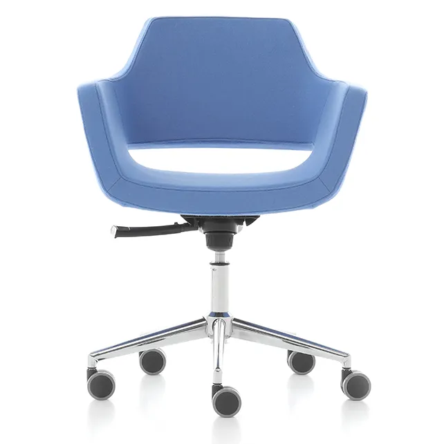 Vergaderstoel Nano met wieltjes