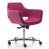 Vergaderstoel Nano met wieltjes