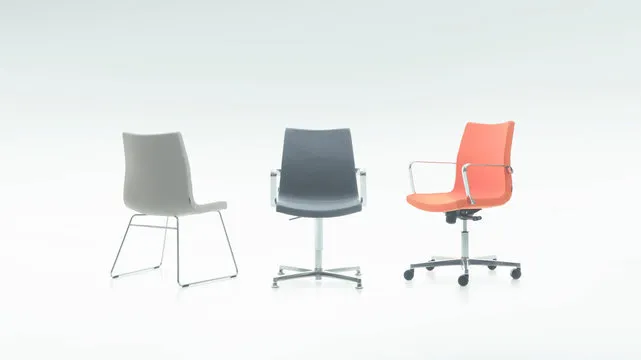 vergaderstoel Sumo met armleuning vergaderstoel Sumo met armleuning